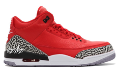 活力满满的大红装扮！全新 Air Jordan 3 “Chicago All-Star” 明年全明星周末登场