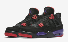 德雷克 Air Jordan 4 “Raptors” PE 释出！泼墨设计让人心动