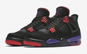 德雷克 Air Jordan 4 “Raptors” PE 释出！泼墨设计让人心动