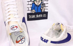 夏天的清爽百搭鞋款！Polar Skate x Nike SB Blazer Low 即将发售