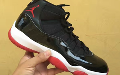 大漆皮+23号后跟！Air Jordan 11 Bred 复刻发售日期确定