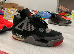 更多重磅样品曝光，这两款Air Jordan 4 x Off-White 你觉得怎么样？