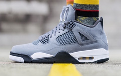 上脚太帅气了！即将回归的 Air Jordan 4 “Cool Grey” 不要错过了