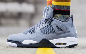 上脚太帅气了！即将回归的 Air Jordan 4 “Cool Grey” 不要错过了