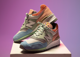 彩虹色刺绣有点特别！全新的 Todd Snyder x New Balance 997 “LOVE” 现已发售