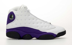 湖人队配色来袭！全新的 Air Jordan 13“Lakers” 七月亮相