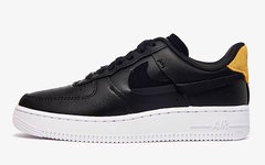 细节打造亮点满满！黑色版错勾 Air Force 1 亮相