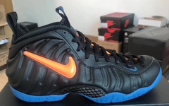 橙色 Swoosh 有点抢眼！Air Foamposite Pro“尼克斯” 最新实物照曝光