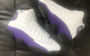 颜值不错的湖人配色！全新的 Air Jordan 13“Lakers” 七月登场