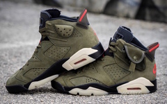 硬核军事风！ Travis Scott x Air Jordan 6 全新联名期待一下