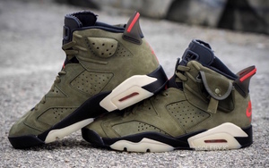 硬核军事风！ Travis Scott x Air Jordan 6 全新联名期待一下