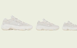 高颜值骨白配色即将登场！ Yeezy 500“Bone White” 不要错过了