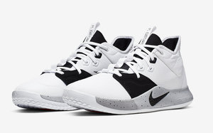 简单清爽的全新配色！Nike PG 3“Moon” 八月登场