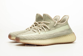 质感究竟如何？拼接Yeezy 350 V2 “Citrin”更多近景图曝光