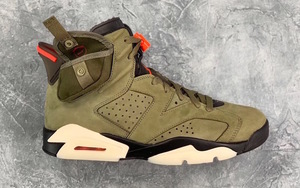 细节引人注目！硬核军事风 Travis Scott x Air Jordan 6 再释实物美照