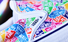 更吸睛的 logo 演绎！这双 Vans Slip-On“Multi Logo” 有点好看