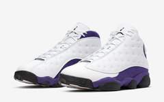 官图释出！不要忘了本月的这款 Air Jordan 13“Lakers”