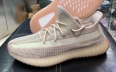 精彩的拼接设计！ Yeezy 350 V2“Citrin” 再曝实物美照