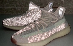 酷炫反光版本！Yeezy 350 V2 “Reflective Citrin” 曝光