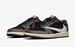 Travis Scott 的另一款倒钩设计！ Air Jordan 1 Low 联名本月登场