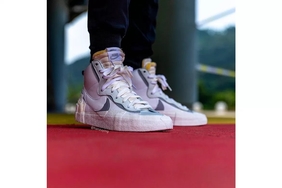 或许是最高颜值的灰白配色？Nike x Sacai Blazer with the Dunk上脚近赏