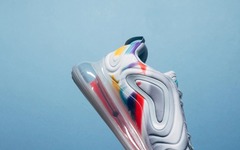 吸睛的彩绘喷漆元素！这款液态银 Air Max 720 错过可惜