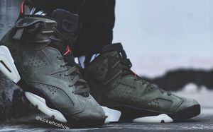 时刻准备迎接突袭！Travis Scott x Air Jordan 6 最新上脚图释出