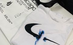 晕染水墨断钩设计！Virgil Abloh x Nike 全新联名 T 恤即将登场