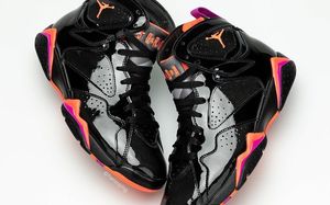 超硬核黑色漆皮鞋面！这款全新的 Air Jordan 7 你怎么看？