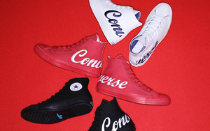 酷似可口可乐联名！CONVERSE 带来全新 Chuck Taylor 100 Logo Embroidery 鞋款