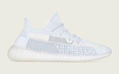 “高冷”冰蓝配色！Yeezy 350 V2 “Cloud White” 官图释出