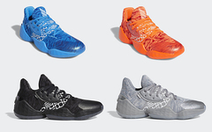 一口气四款配色！adidas Harden Vol. 4 你期待吗？