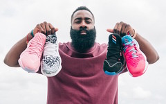 哈登亲自曝光实物，多款高颜值Harden Vol.4配色将于十月陆续发售