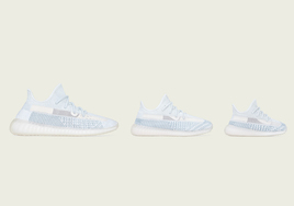 官图释出！Yeezy 350 V2云白配色下周六发售