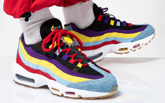 超时尚撞色拼接！这款 Air Max 95 吸睛度爆炸