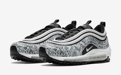 热门蛇纹元素加持！这款绝对是今年 Air Max 97 最高颜值配色之一！