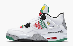 外观清爽又抢眼！全新 Air Jordan 4 “ Do the Right Thing” 明年发售