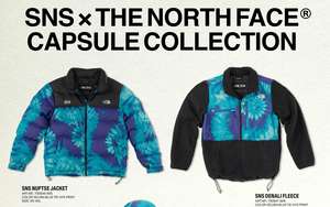 水波纹印花有点惊艳！THE NORTH FACE x SNS 胶囊联名系列正式发布