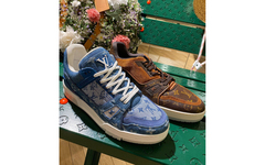奢侈气息外露！Virgil Abloh 为 LV 球鞋裹上牛仔布