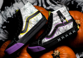 蜘蛛网、骷髅元素加持！ size? x Vans Sk8-Hi “Halloween” 即将发售