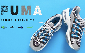 雪豹纹理加持！atmos x PUMA 全新联名鞋款月底登场