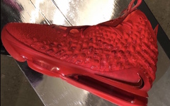 气势澎湃的大红配色！全新 LeBron 17 下月正式发售