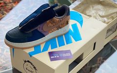 特殊鞋盒设计！Travis Scott x Nike AF 1 联名诚意十足