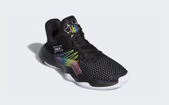 彩色蜘蛛 logo ！这双 adidas DON Issue 1 有点抢眼