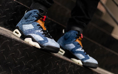 气质堪比 Levi's 联名！Air Jordan 6“ Washed Denim”下月登场