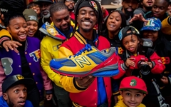 抢眼的撞色拼接！EAT x Shoe City x New Balance 三方联名登场！