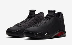 颜值性能两不误！全新 Air Jordan 14 “黑色法拉利” 官图释出