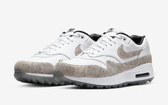 狂野蛇纹元素加持！全新的 Nike Air Max 1 Golf NRG