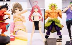 秋叶原展出最新模玩产品，萌妹子和经典动漫角色一应俱全