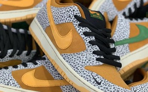 狂野的石斑纹理！SB Dunk Low “Safari” 配色明年发售